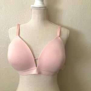 Auden Pink Wireless Bra 34 DD NWOT